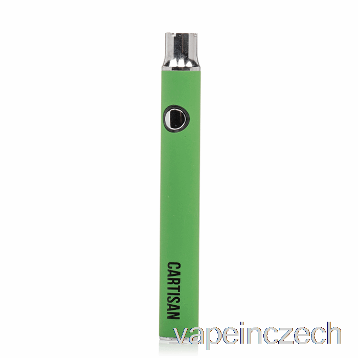 Cartisan Button Vv 350 510 Bateriové Zelené Vape Pero
